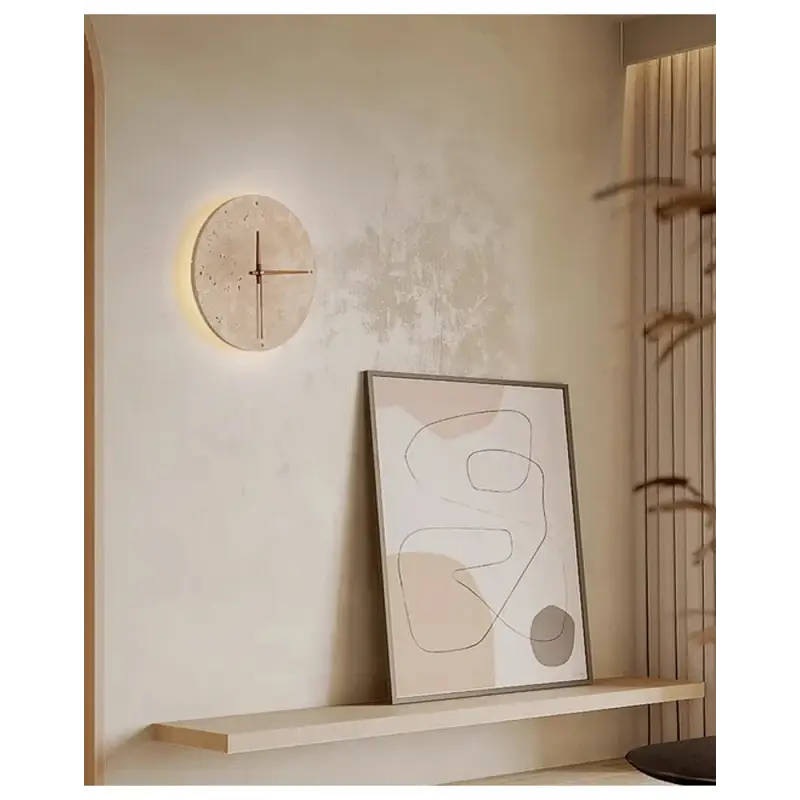 Zegar ścienny betonowy - 23cm