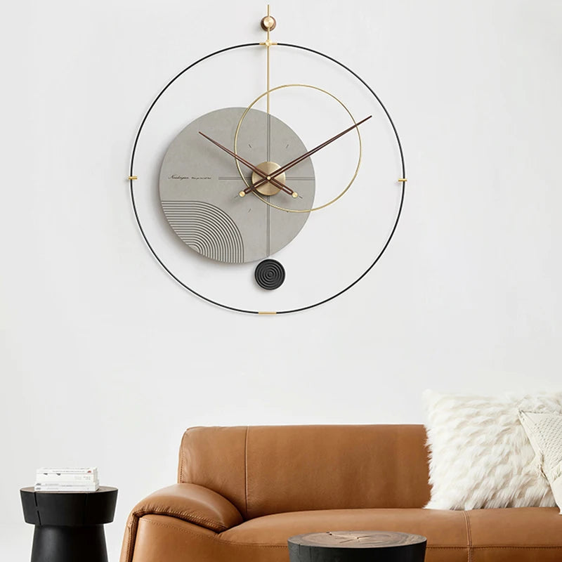 NOWOCZESNY ZEGAR ŚCIENNY DO SALONU | ŻARÓW
