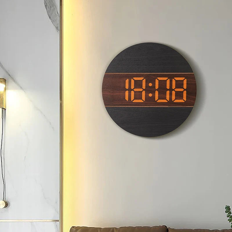 CYFROWY ZEGAR ŚCIENNY LED | KĘDZIERZYN-KOŹLE