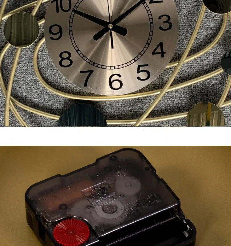 DEKORACYJNY ZEGAR SCIENNY | WOLOMIN - Zloty