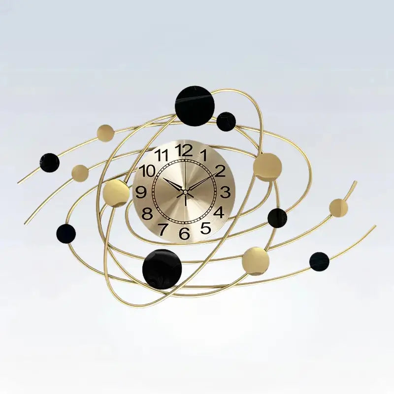 DEKORACYJNY ZEGAR SCIENNY | WOLOMIN - Zloty