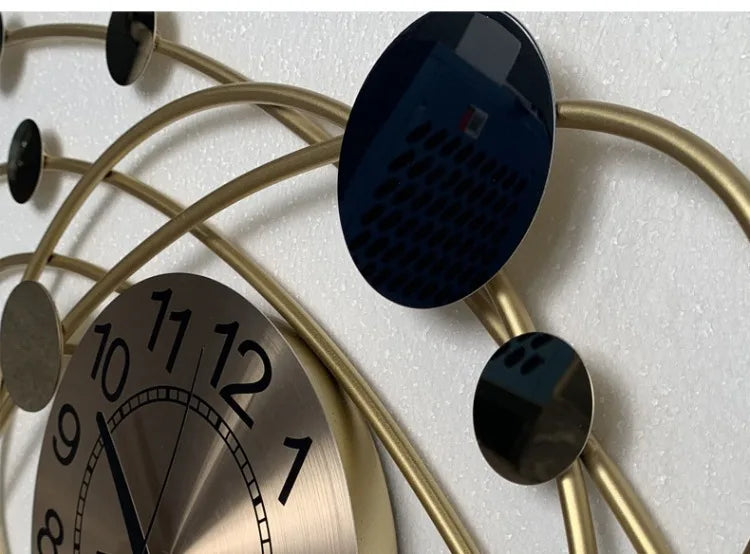 DEKORACYJNY ZEGAR SCIENNY | WOLOMIN - Zloty