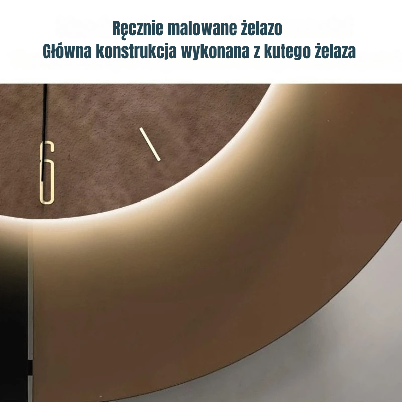 DUŻY ZEGAR ŚCIENNY LED | LUBAŃ
