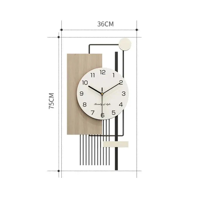 loftowy zegar ścienny - Horloges murales