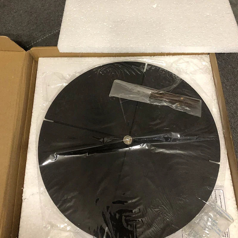 NOWOCZESNY ZEGAR SCIENNY CZARNY | ZABRZE - Horloges murales