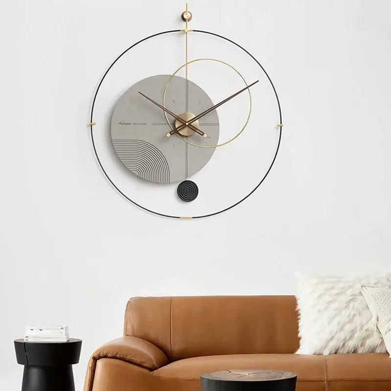 NOWOCZESNY ZEGAR ŚCIENNY DO SALONU | ŻARÓW