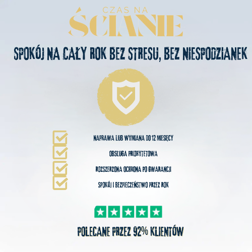 ROZSZERZONA GWARANCJA 1 ROK | SPOKOJ NA DLUGO