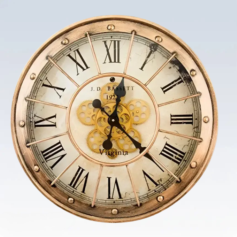 VINTAGE ZEGAR SCIENNY | SUWALKI - Horloges murales