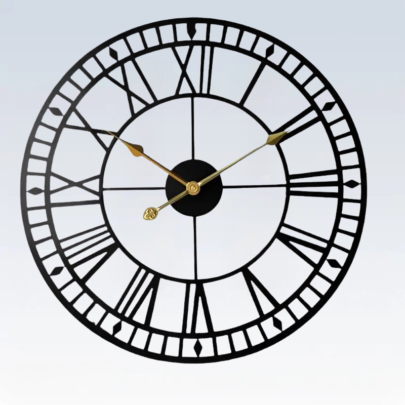 ZEGAR SCIENNY 40 CM NOWOCZESNY | CHOJNICE - Horloges murales