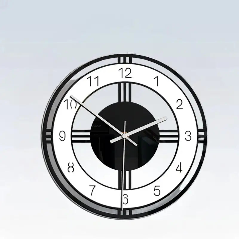 ZEGAR SCIENNY BIALO CZARNY | MINSK MAZOWIECKI