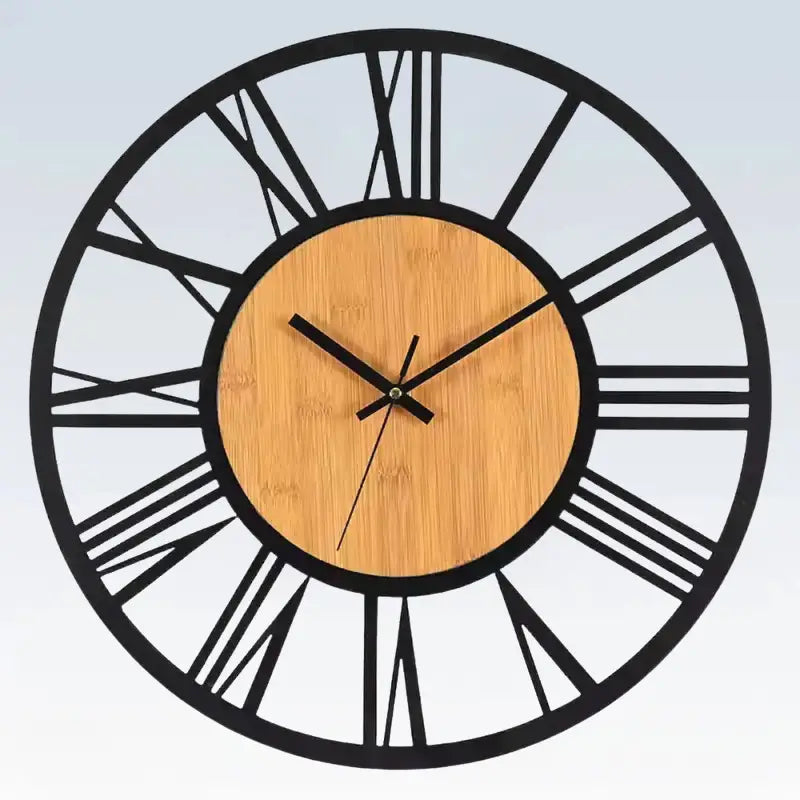 ZEGAR SCIENNY DREWNIANY LOFT | TCZEW