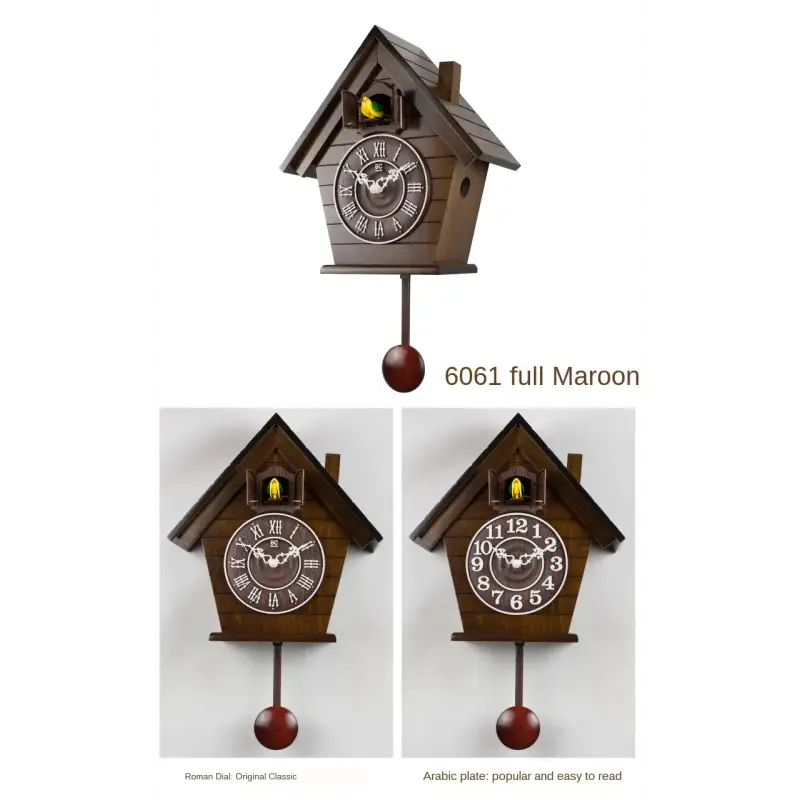 ZEGAR SCIENNY DREWNIANY Z WAHADLEM | OSTROWIEC SWIETOKRZYSKI - Horloges murales