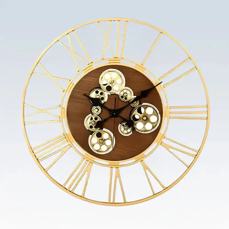 ZEGAR SCIENNY DUZY ZLOTY | LUKOW - Zloty