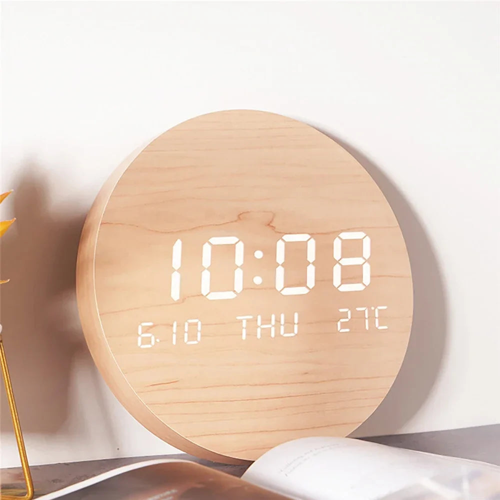 ZEGAR ŚCIENNY LED 3D | PRZEMYŚL