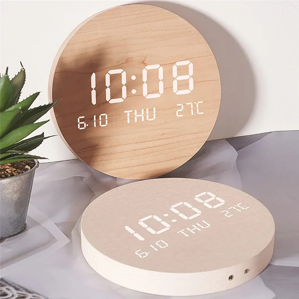 ZEGAR ŚCIENNY LED 3D | PRZEMYŚL