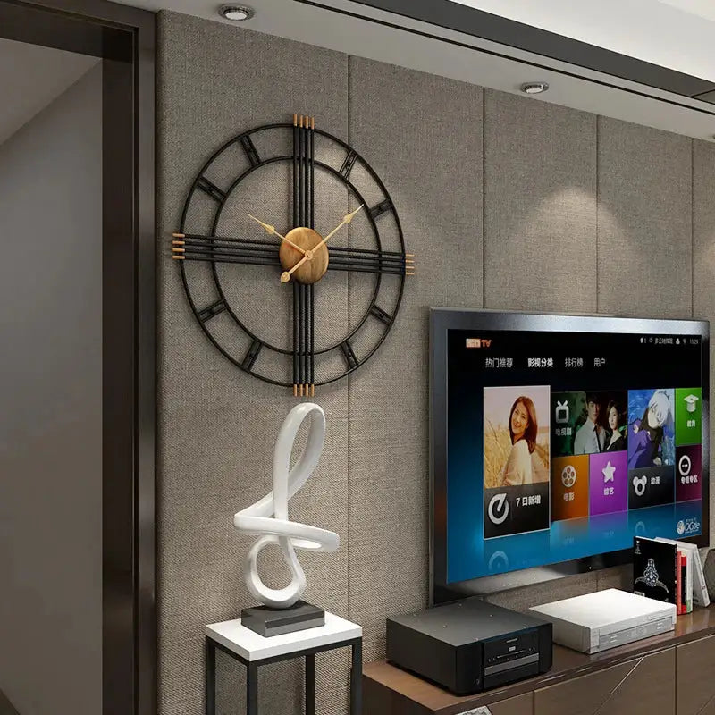 ZEGAR SCIENNY LOFTOWY | GLOGOW