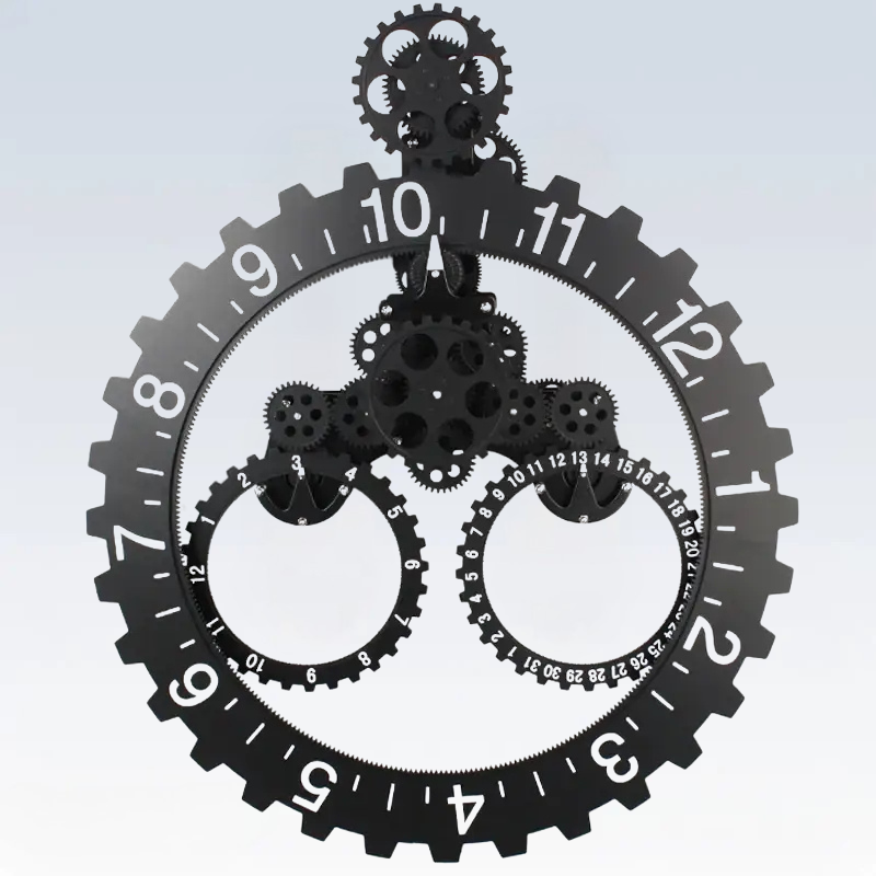 ZEGAR ŚCIENNY MECHANICZNY | RUDA ŚLĄSKA