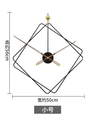 ZEGAR SCIENNY MINIMALISTYCZNY | TCZEW - 50 Cm - Horloges murales