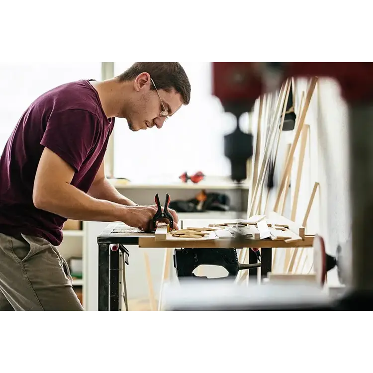 zegar ścienny okrągły drewniany