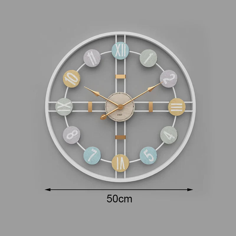 ZEGAR ŚCIENNY RETRO 50 CM | STARGARD SZCZECIŃSKI
