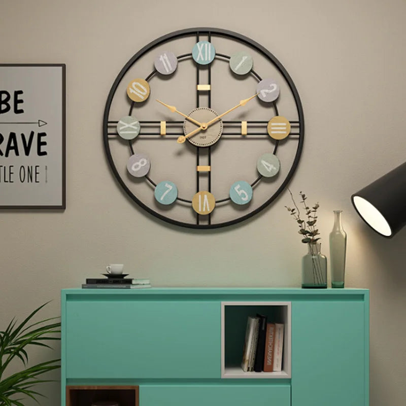 ZEGAR ŚCIENNY RETRO 50 CM | STARGARD SZCZECIŃSKI