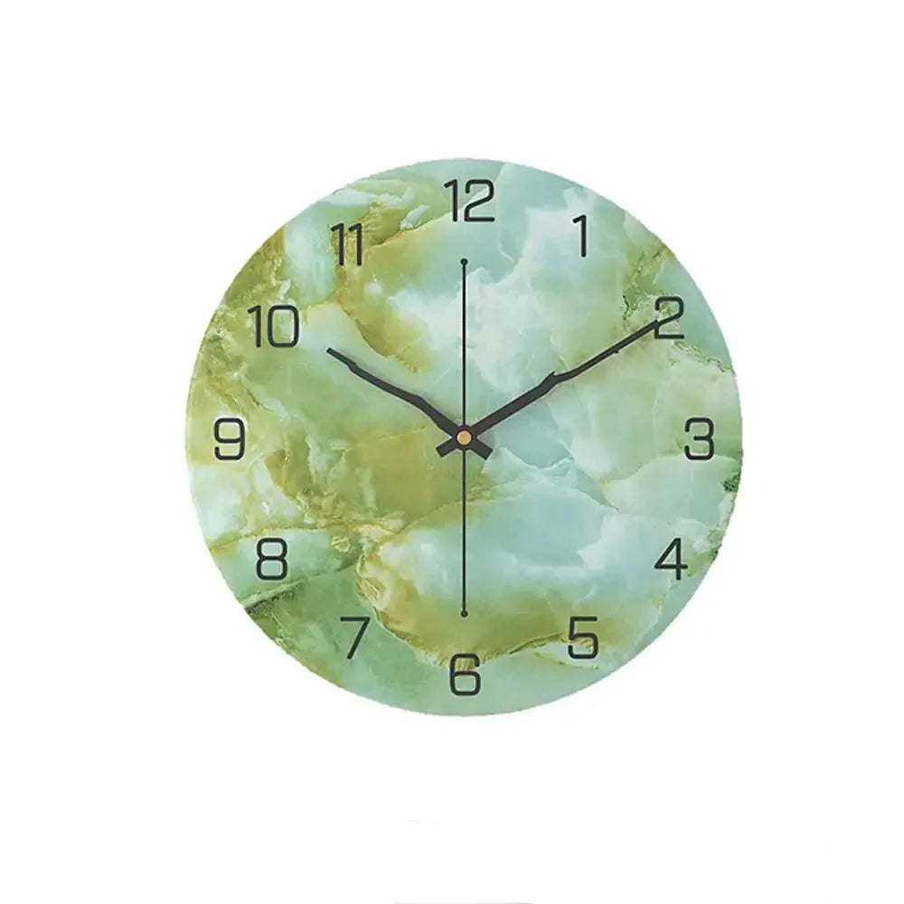 ZEGAR SCIENNY SKANDYNAWSKI | DEBICA - Zielony kamień - Horloges murales