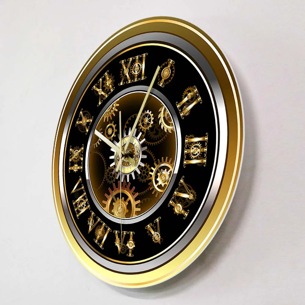 ZEGAR ŚCIENNY STEAMPUNK | LESZNO
