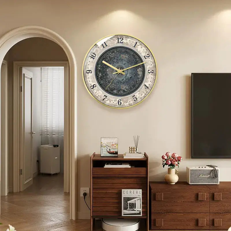 zegar ścienny szklany