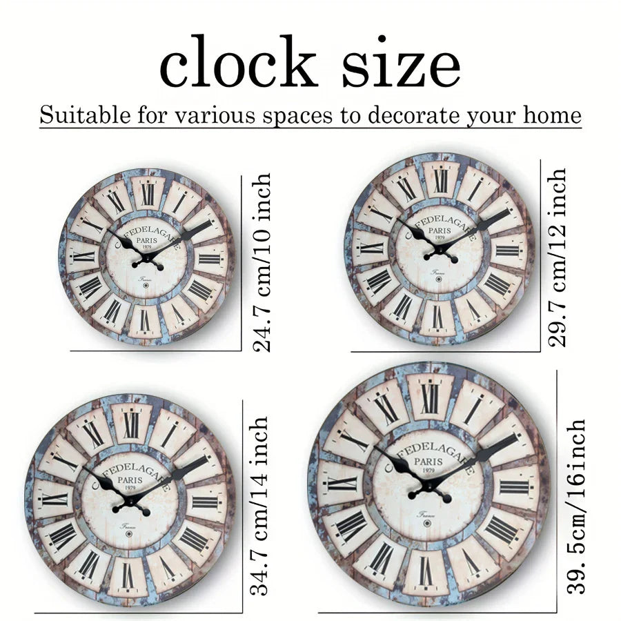 ZEGAR SCIENNY VINTAGE | SREM - Horloges murales