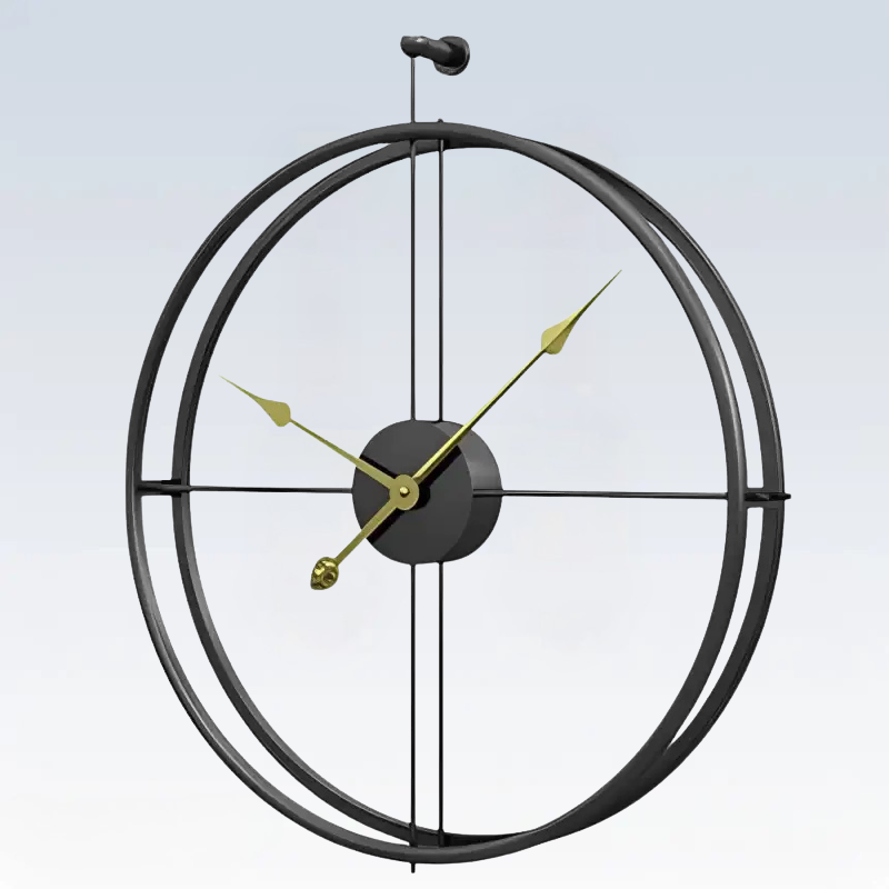 ZEGAR SCIENNY W STYLU LOFT | SIEMIANOWICE SLASKIE - Horloges murales