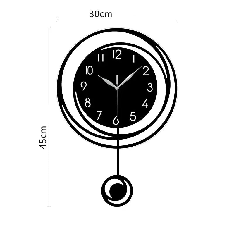 zegar ścienny wahadłowy
