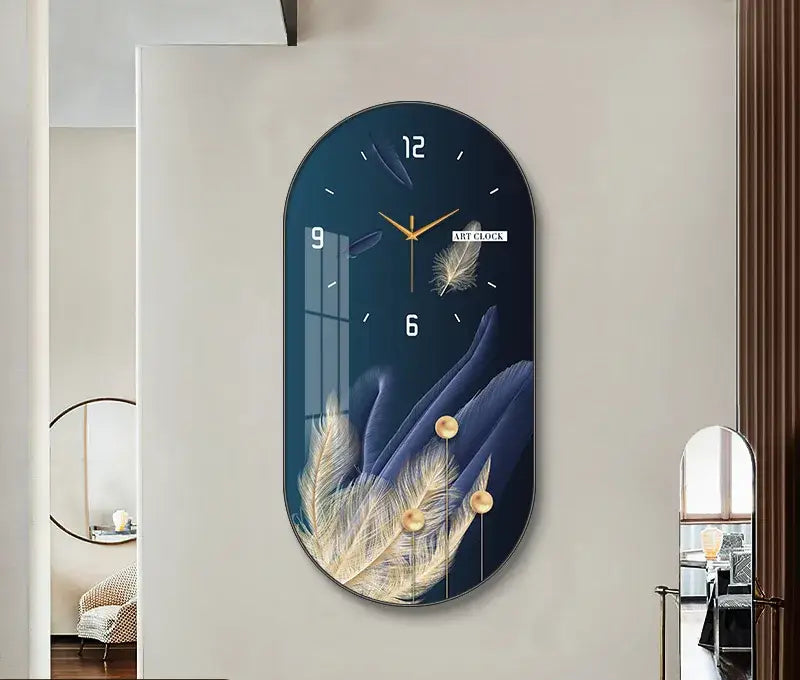 zegar ścienny z jeleniem