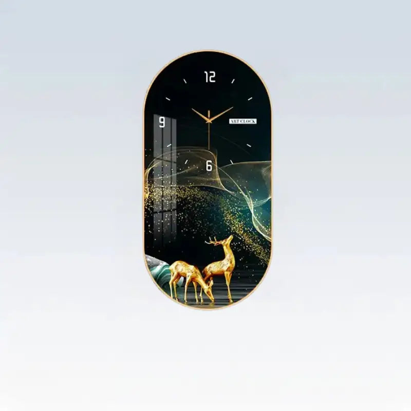 ZEGAR SCIENNY Z JELENIEM | ZIELONA GORA