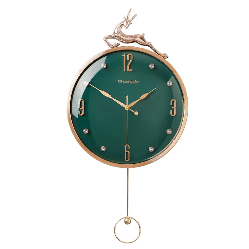 ZEGAR SCIENNY Z WAHADLEM NA BATERIE | ZUROMIN - Horloges murales