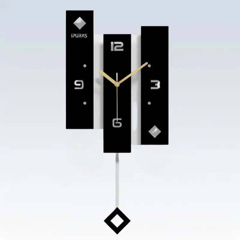 ZEGAR SCIENNY Z WAHADLEM NOWOCZESNY | LOMZA