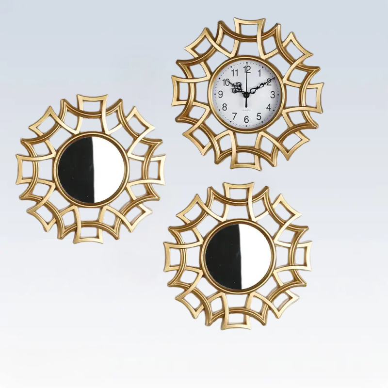 ZEGAR SCIENNY ZLOTY GLAMOUR | WROCLAW - Horloges murales