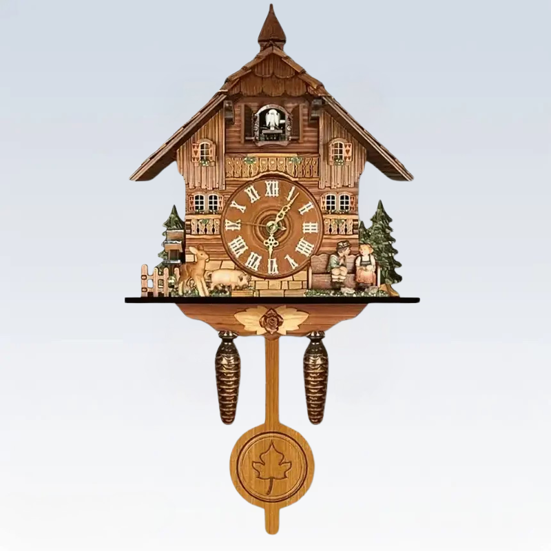 ZEGARY Z KUKULKA ZE SCHWARZWALDU | SKIERNIEWICE - Kukulka - Horloges murales